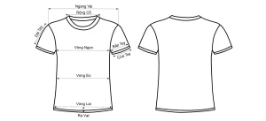 áo thun chất lượng - đường may