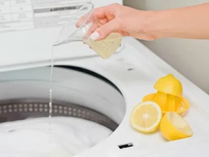 khử mùi hôi quần áo - máy giặt- giặt áo in hình