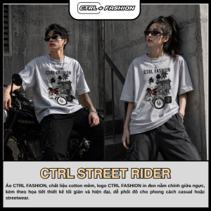CTRL STREET RIDER 2 - áo thun unisex