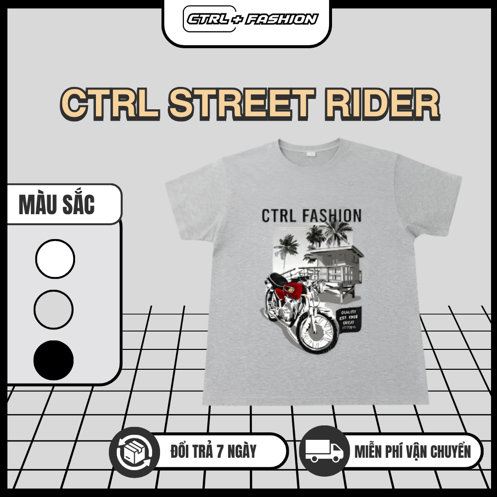 Thiết kế áo CTRL STREET RIDER