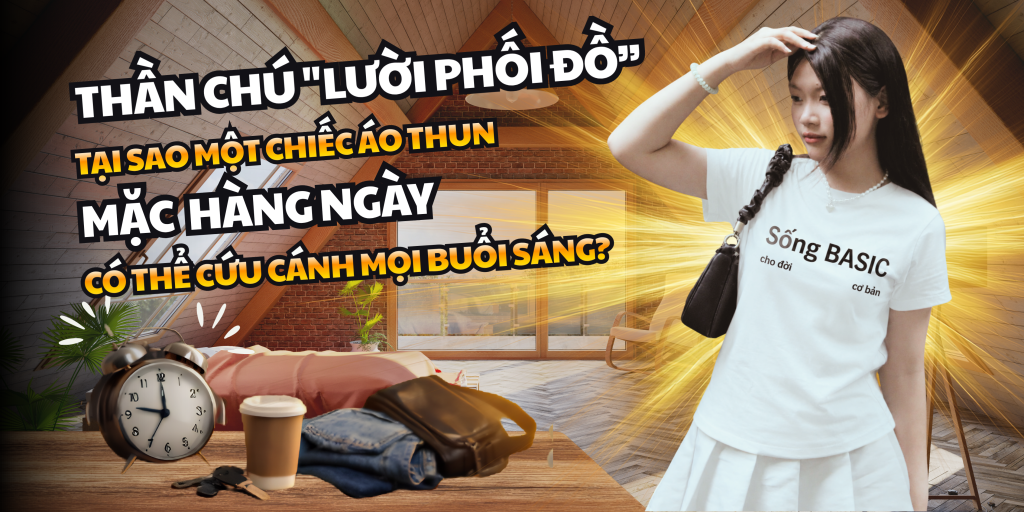 Tại Sao Một Chiếc Áo Thun Mặc Hàng Ngày Có Thể Cứu Cánh Mọi Buổi Sáng?"