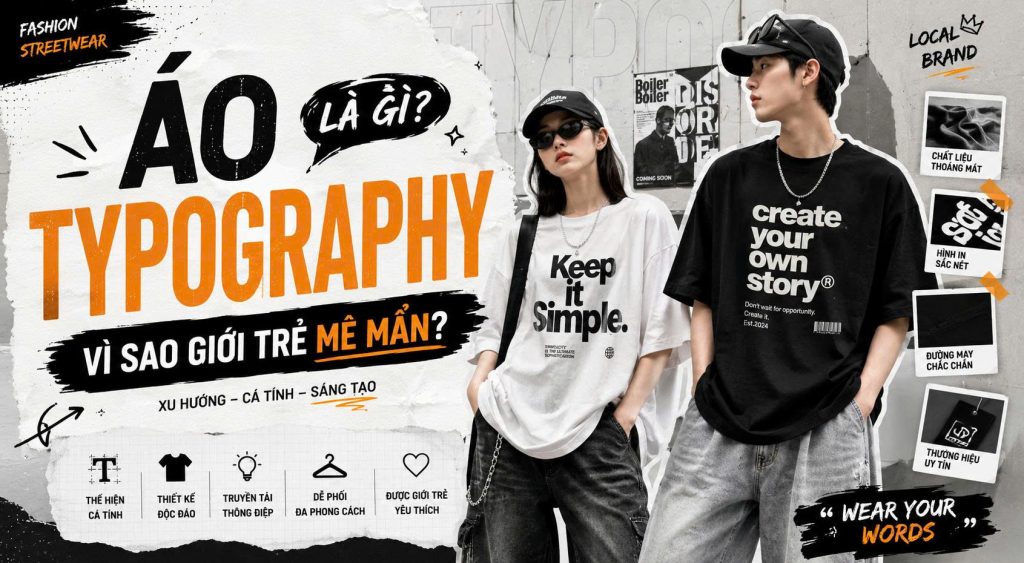 Áo Typography Là Gì?