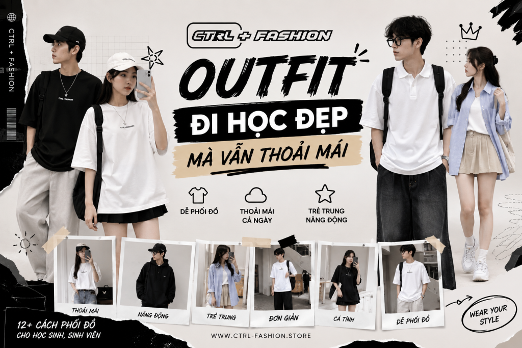 Outfit đi học đẹp